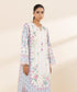 Women's Unstitched Lawn Embroidered Multi 2 Piece Suit