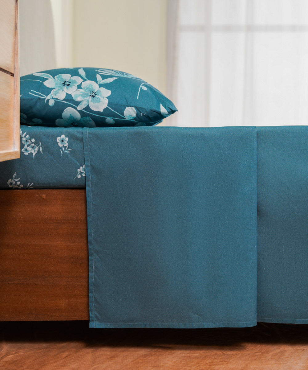 Teal Bed Sheet HTBLBS313122 – Rilancio