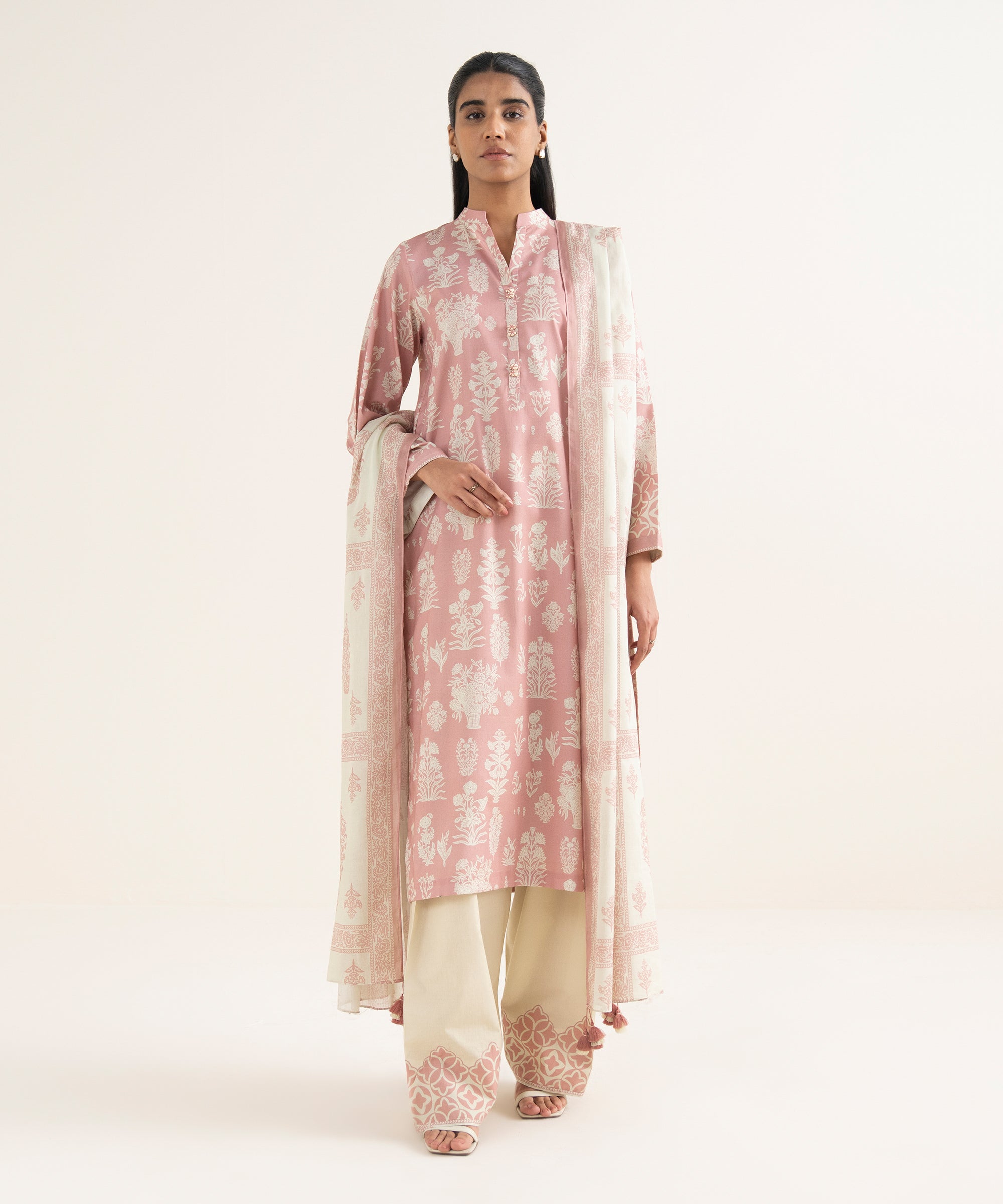 2 Piece - Printed Lawn Suit